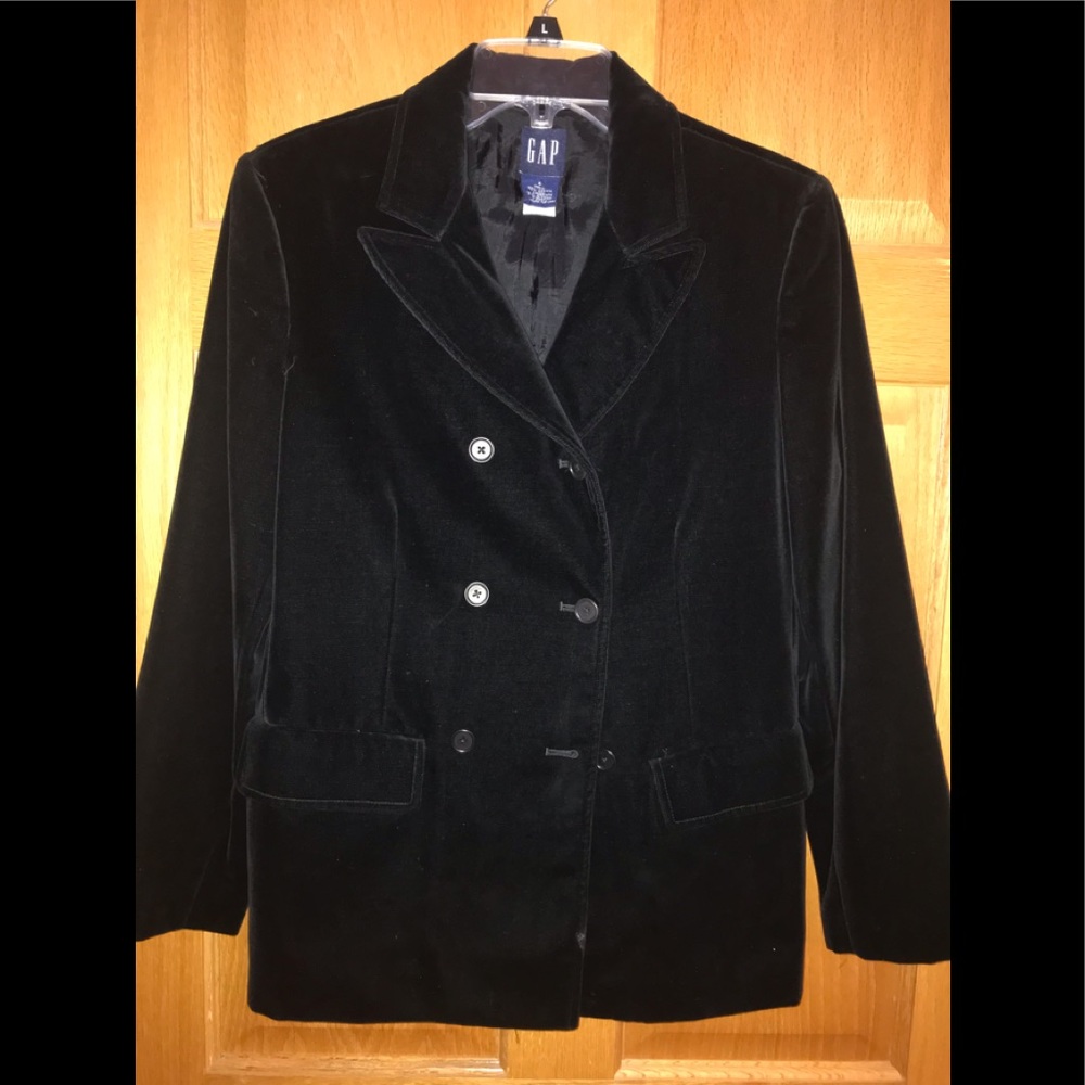 Gap velvet blazer
